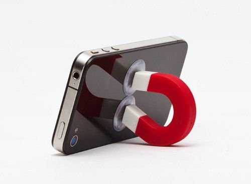 能吸住塑料的磁鐵？全新iPhone4支架